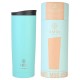 Estia Θερμός Travel Mug 500ml Save Τhe Aegean (Bermuda Green)