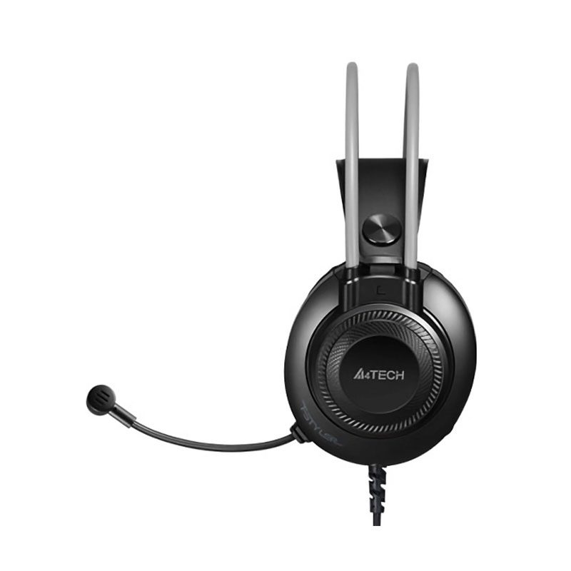 A4TECH Headset FH200U USB 50mm Ακουστικά DSP stereo (black)