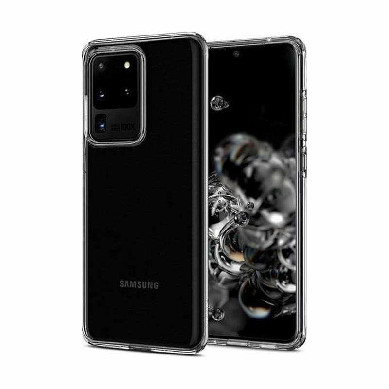 Spigen® Crystal Flex ACS00745 Case (Samsung Galaxy S20 Ultra) clear