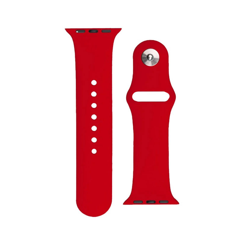 Silicone Λουράκι APS Band (Apple Watch All Models) (38/40/41mm) red