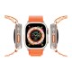 Dux Ducis Strap GS Sport Buckle Λουράκι (Apple Watch All Models) (42/44/45/49mm) orange