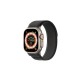 Dux Ducis Strap YJ Sport Buckle Λουράκι (Apple Watch All Models) (42/44/45/49mm) black and gray
