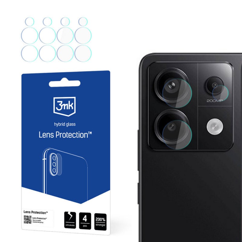 3MK Flexible Camera Lens Protector (Xiaomi Redmi Note 13 Pro 5G / Poco X6 5G)