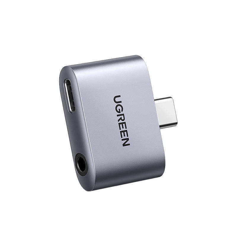 Ugreen CM231 DAC Audio Αdapter Type-C / Mini Jack 3.5mm (gray)