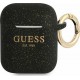 Guess Silicone Glitter GUA2SGGEK Case (Apple AirPods 1 / 2) black