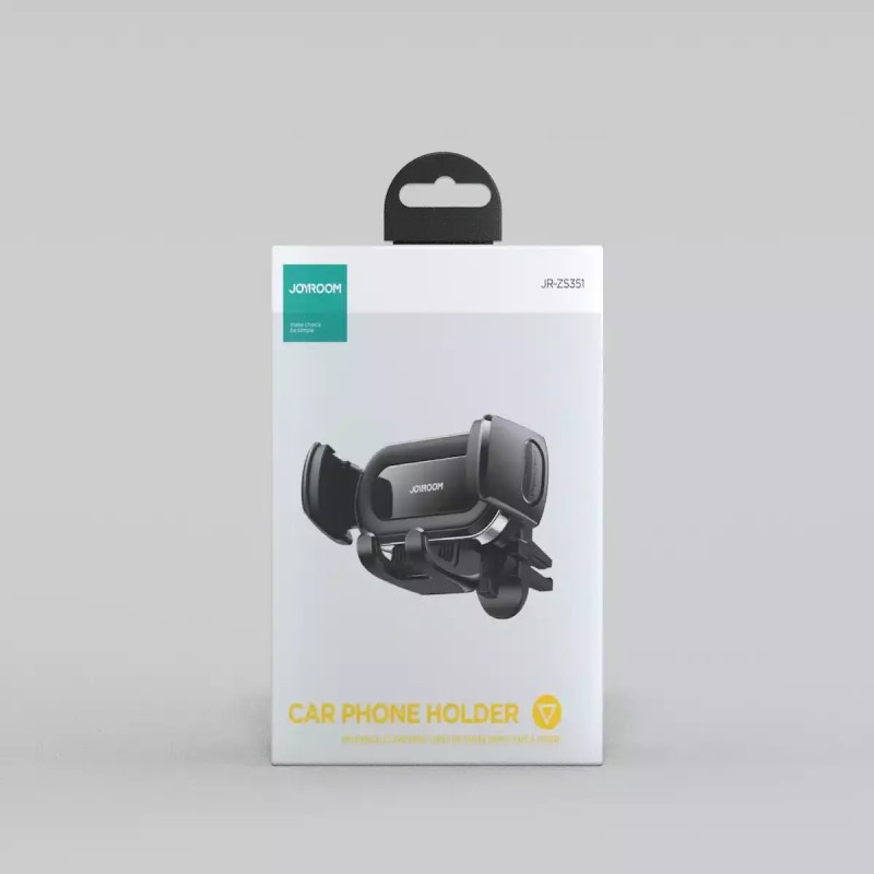 Joyroom JR-ZS351 Car Phone Holder Βάση Στήριξης Κινητού για Αεραγωγό Αυτοκινήτου (silver)