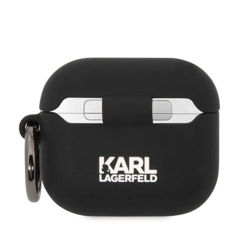 Karl Lagerfeld® 3D NFT Choupette Silicone Case (Apple Airpods 3) black