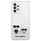 Karl Lagerfeld® Karl & Choupette Hardcase Cover (Samsung Galaxy A53 5G) clear