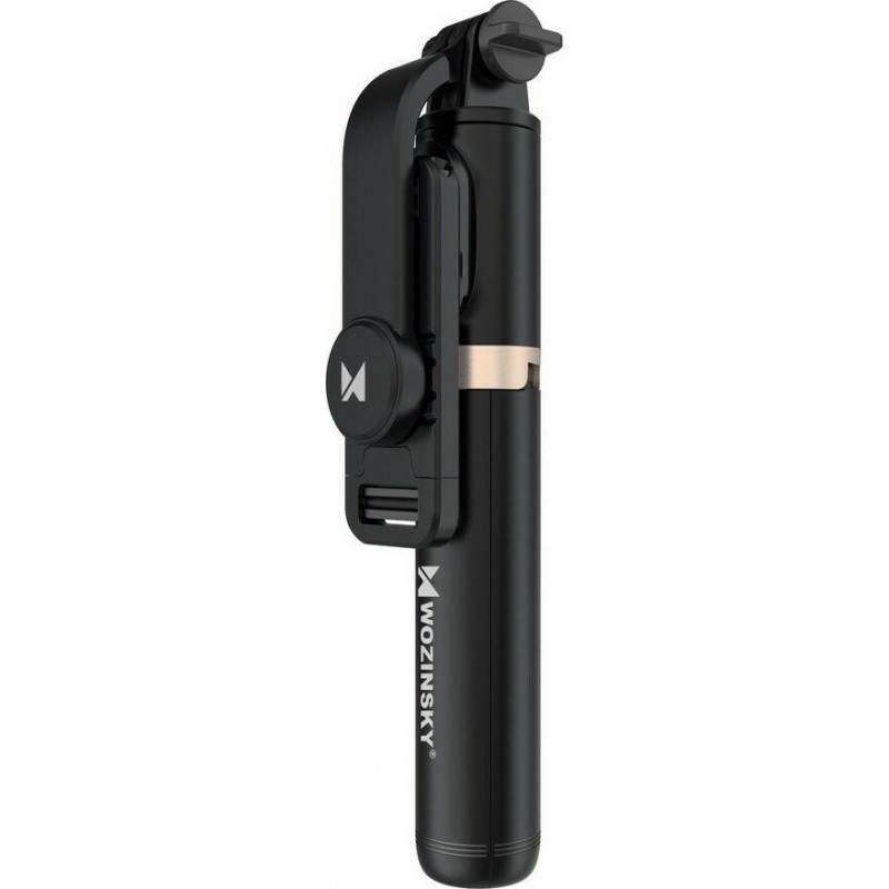 Wozinsky Selfie Stick Telescopic Tripod + Bluetooth Remote Control (WSSTK-01-BK) black