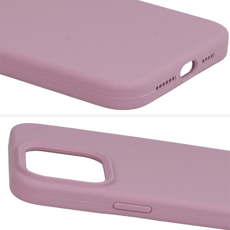 Silicone Velvet Case Back Cover (Xiaomi Redmi 12) heather