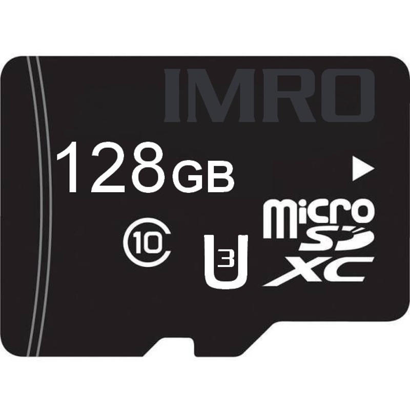 Imro ΜicroSDXC 128GB cl. 10 UHS-3 with adapter