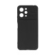 Camera Protected Rubber Armor Case (Xiaomi Redmi 12C) black