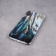 Gold Glam Back Cover Case (Samsung Galaxy A35 5G) feathers