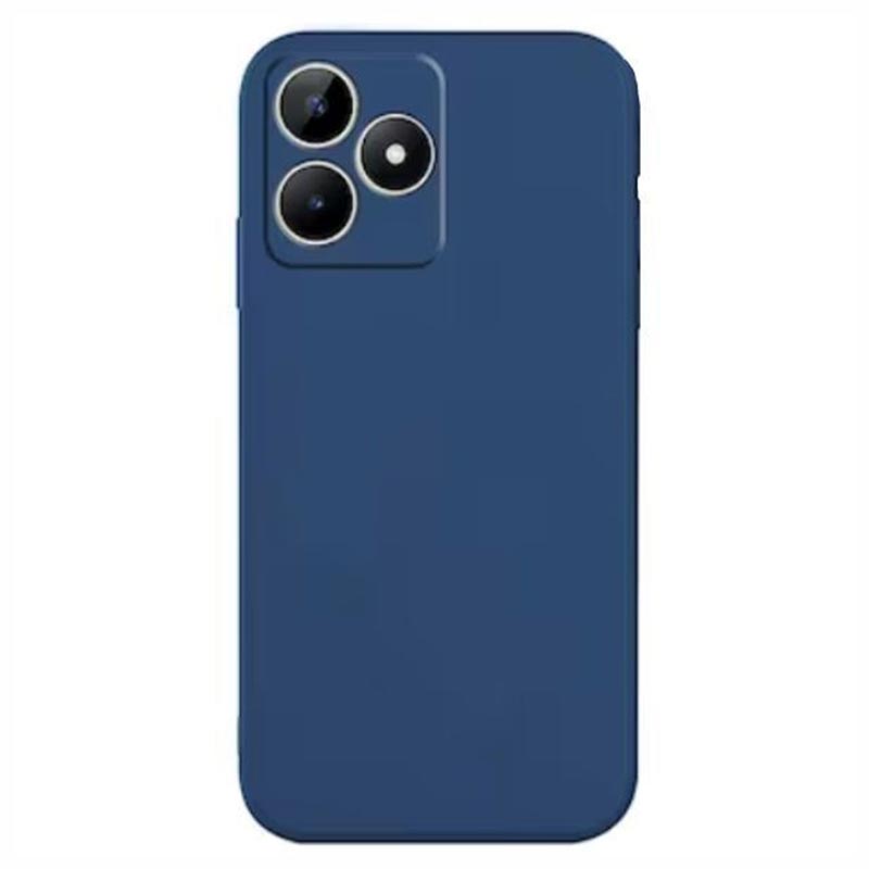 Soft Matt Case Back Cover (Realme C53) dark blue