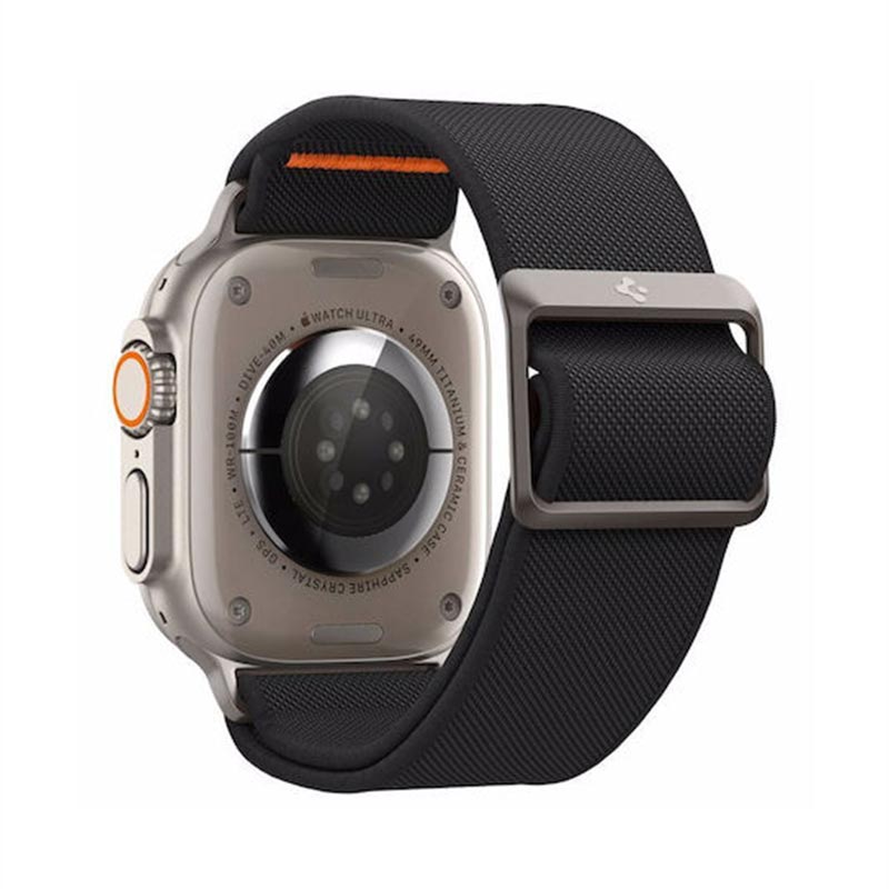 Spigen® Lite Fit Ultra Υφασμάτινο Λουράκι (Apple Watch All Models) (42/44/45/49mm) black