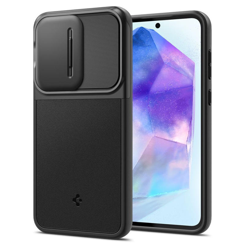 Spigen® Optik Armor Case (Samsung Galaxy A55 5G) black