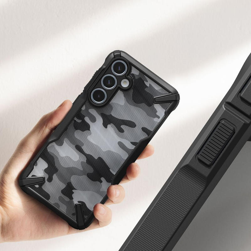 Ringke Fusion-X Back Case (Samsung Galaxy A35 5G) camo black