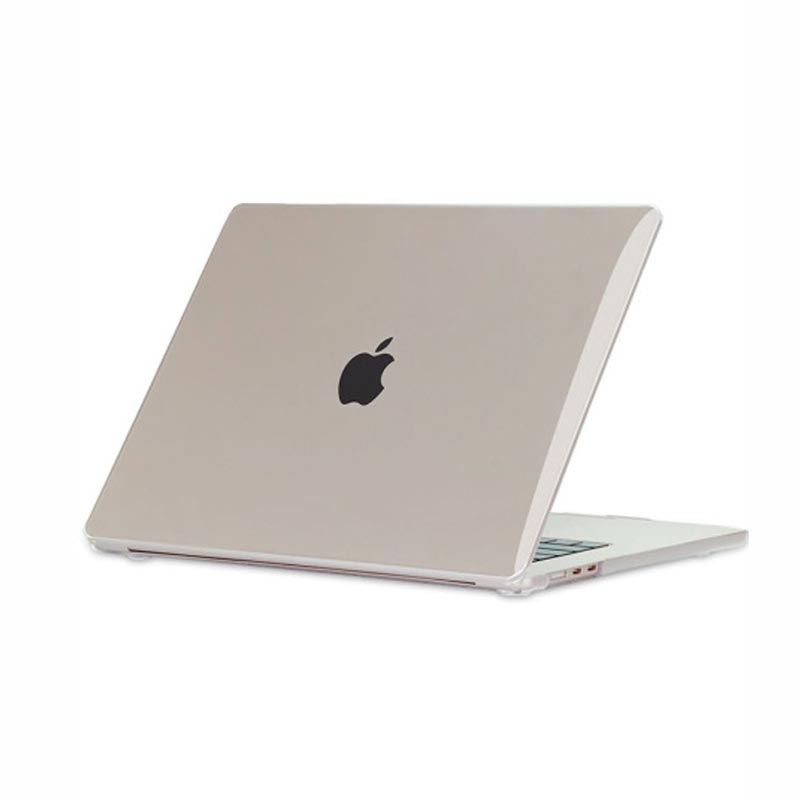 Tech-Protect Smartshell Case (Apple Macbook Air 15 M2 / M3 / 2022-2024) crystal clear