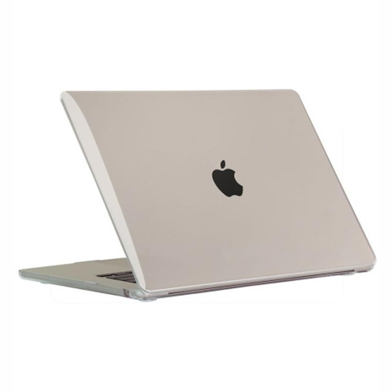 Tech-Protect Smartshell Case (Apple Macbook Air 15 M2 / M3 / 2022-2024) crystal clear