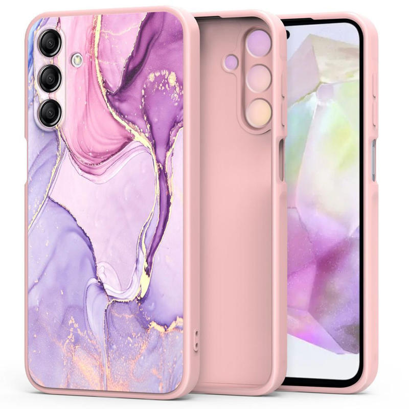 Tech-Protect Icon Back Cover Case (Samsung Galaxy A35 5G) marble