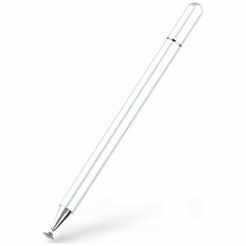 Tech-Protect Charm Stylus Pen Γραφίδα Αφής (white/silver)