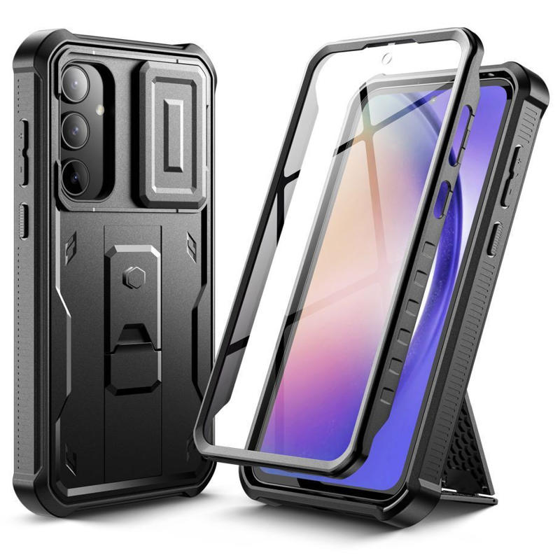 Tech-Protect Kevlar Cam+ 360 Case (Samsung Galaxy A55 5G) black