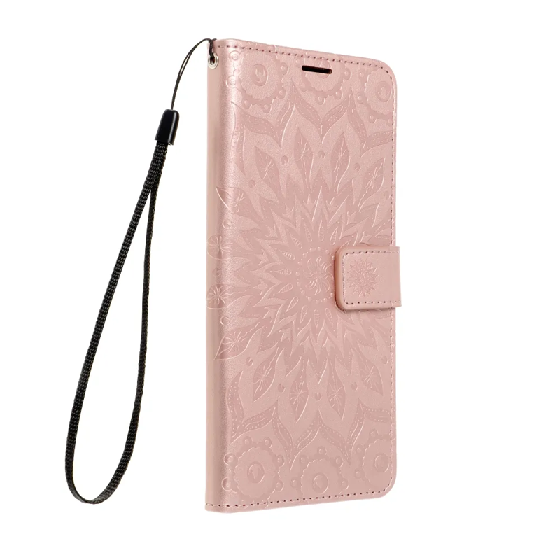 Forcell Mezzo Mandala Book Cover Case (Xiaomi Redmi 12C) rose gold