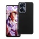 Frame TPU Thin Back Cover Case (Realme C55) black