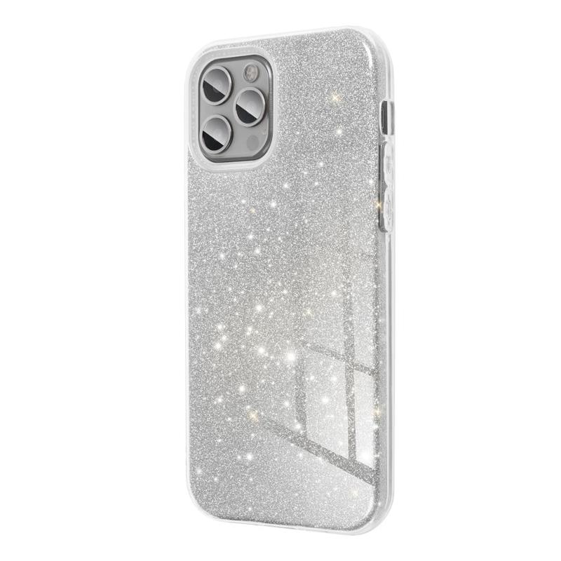 Glitter Shine Case Back Cover (Samsung Galaxy A25 5G) silver