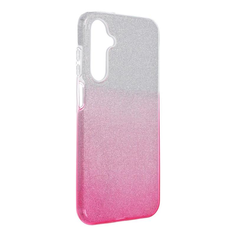 Glitter Shine Case Back Cover (Samsung Galaxy A25 5G) silver-pink