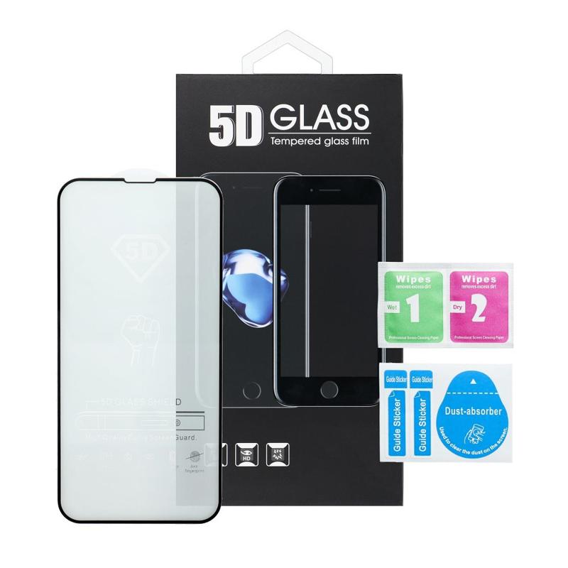 Tempered Glass 5D Full Glue And Coveraged (Xiaomi Redmi Note 13 4G) black