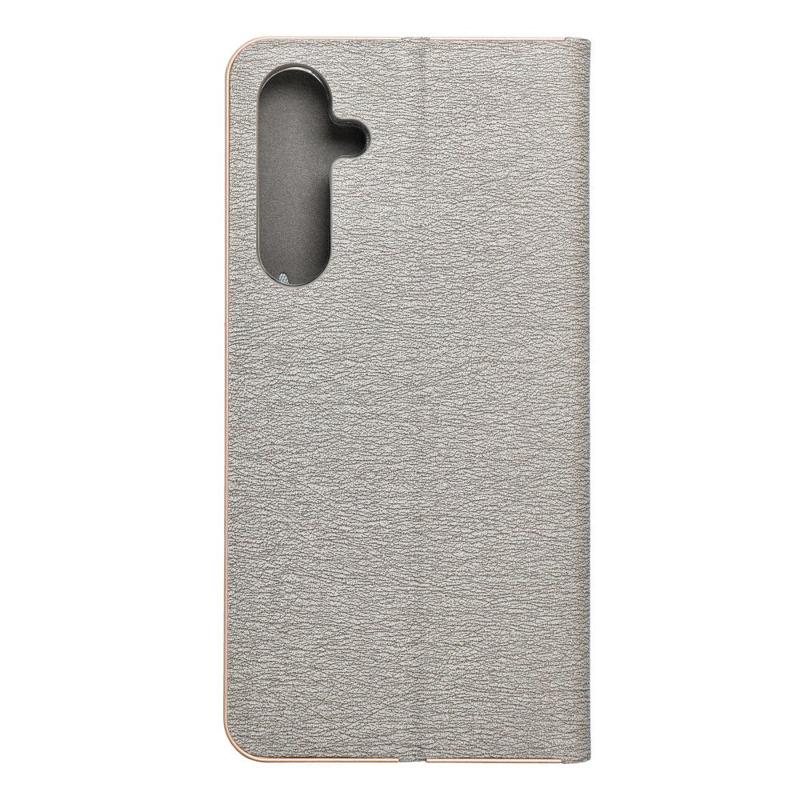 Luna Book Premium Case (Samsung Galaxy A35 5G) silver