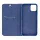 Luna Carbon Book Cover Case (Samsung Galaxy A55 5G) blue