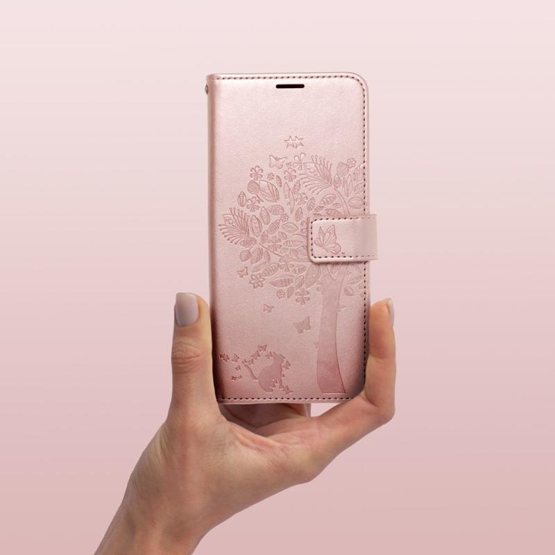 Forcell Mezzo Tree Book Cover Case (Samsung Galaxy A55 5G) rose gold