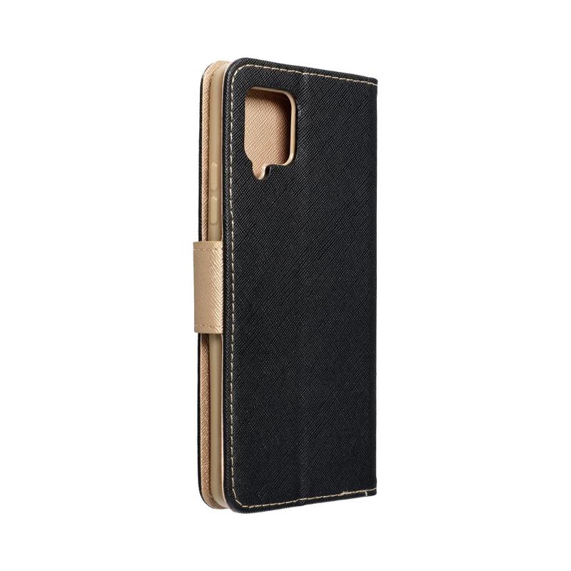 Smart Fancy Book Cover (Samsung Galaxy A55 5G) black-gold