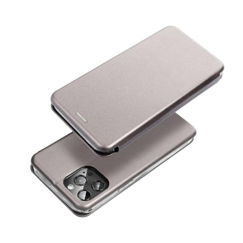 Elegance Magnet Book Cover (Samsung Galaxy A55 5G) grey