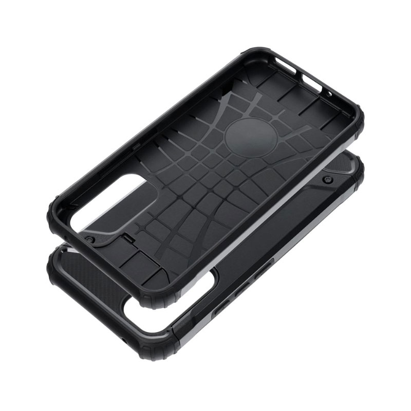 Hybrid Armor Case Rugged Cover (Samsung Galaxy A55 5G) black