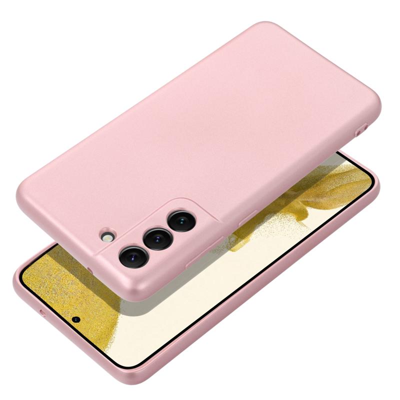 Forcell Metallic Back Cover Case (Samsung Galaxy A55 5G) pink