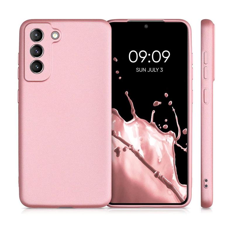 Forcell Metallic Back Cover Case (Samsung Galaxy A55 5G) pink