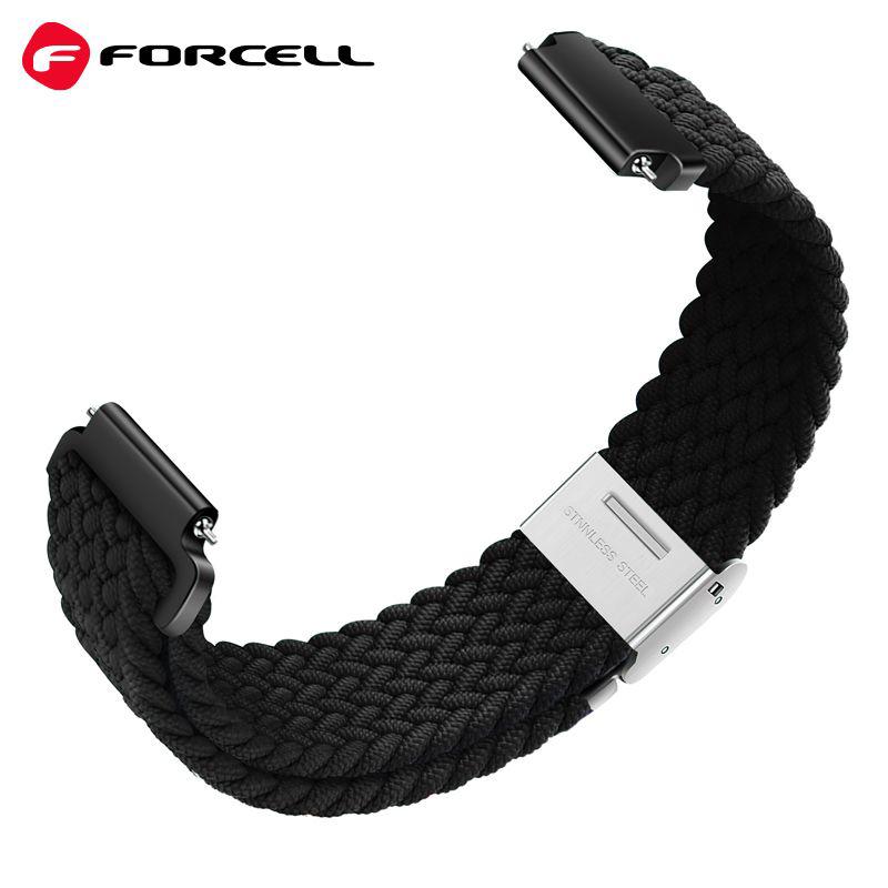 Forcell F-Design Fx5 Υφασμάτινο Λουράκι (Xiaomi Mi Band 8) black