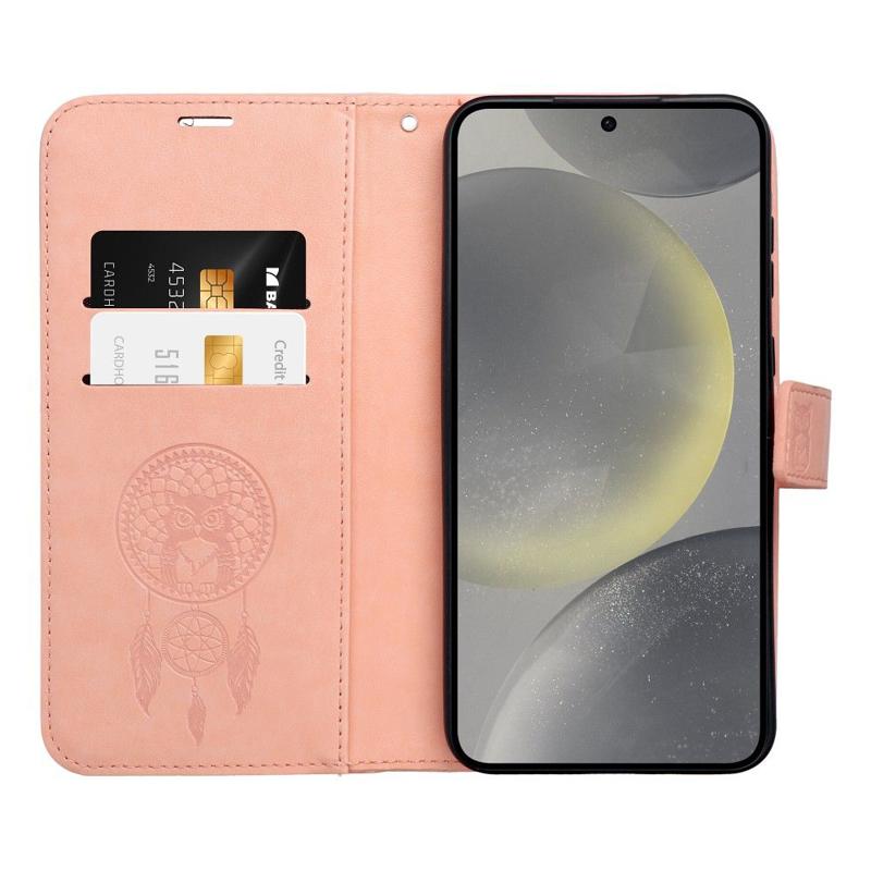 Forcell Mezzo Dreamcatcher Book Cover Case (Xiaomi Redmi 13C / Poco C65) peach