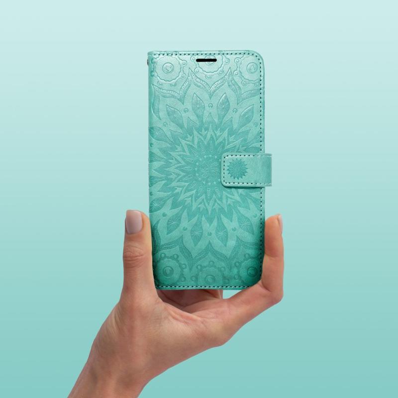 Forcell Mezzo Mandala Book Cover Case (Xiaomi Redmi 13C / Poco C65) green