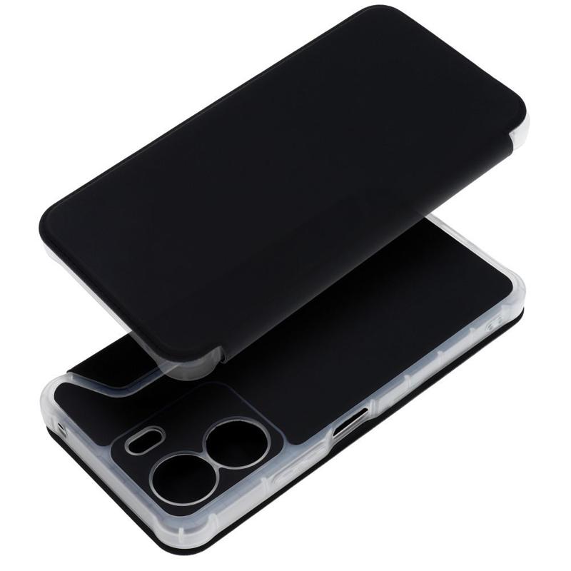 Piano Book Leather Case (Xiaomi Redmi 13C / Poco C65) black