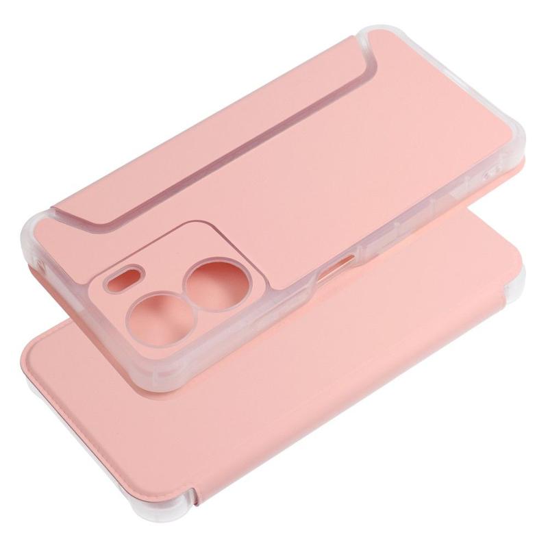 Piano Book Leather Case (Xiaomi Redmi 13C / Poco C65) peach