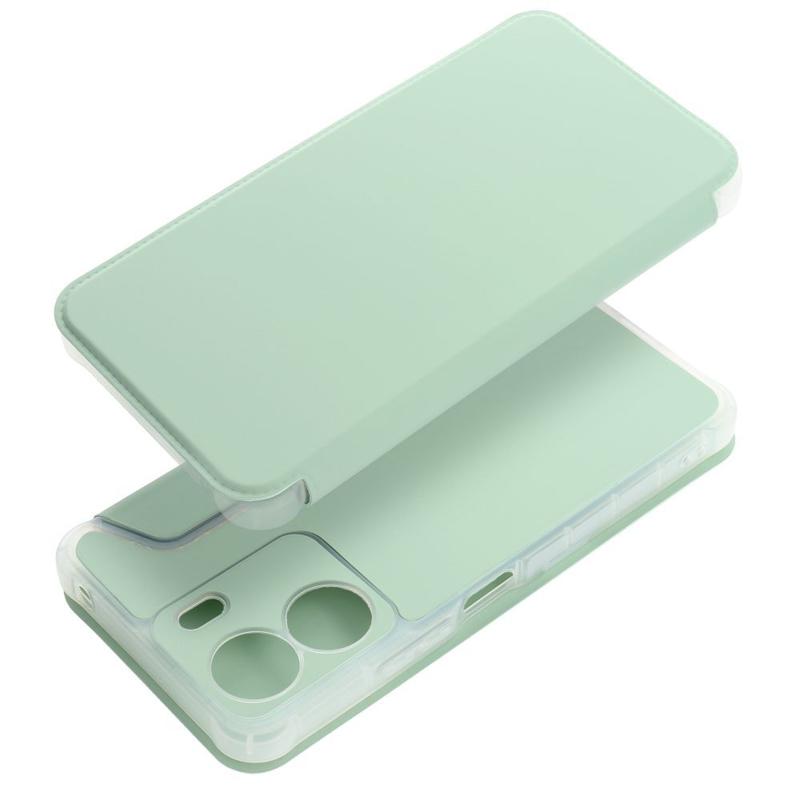 Piano Book Leather Case (Xiaomi Redmi 13C / Poco C65) light green