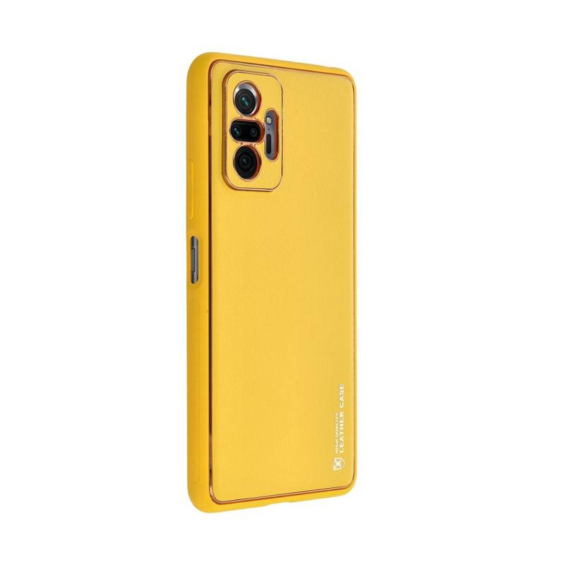 Forcell Elegant Leather Back Cover Case (Xiaomi Redmi 13C / Poco C65) yellow