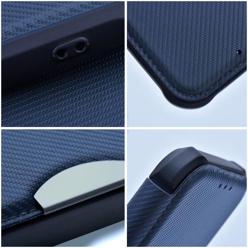 Forcell Razor Carbon Book Cover Case (Samsung Galaxy A15 5G / 4G) blue