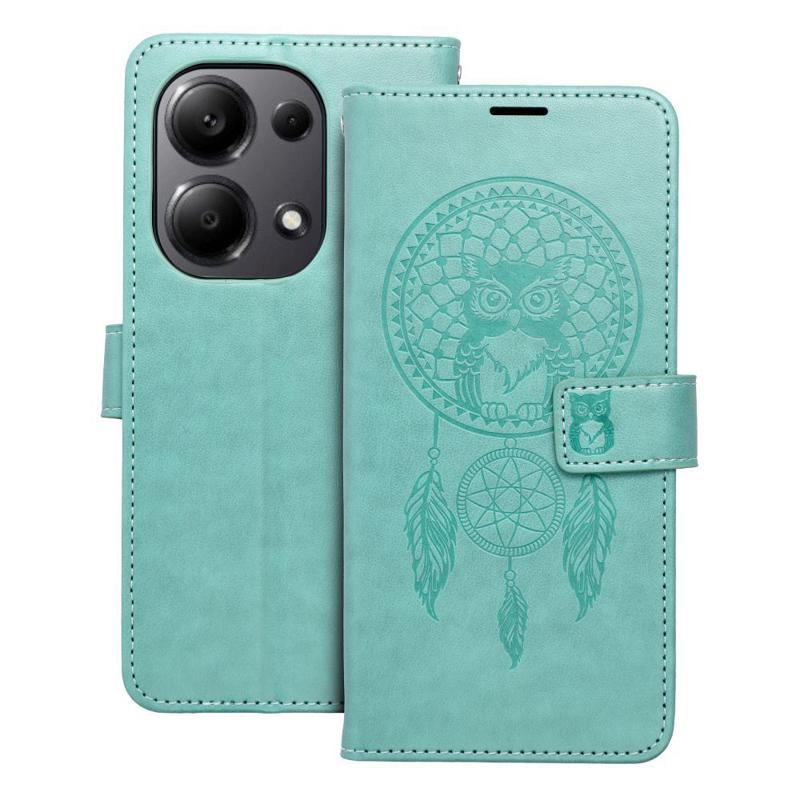 Forcell Mezzo Dreamcatcher Book Cover Case (Redmi Note 13 Pro 4G / Poco M6 Pro 4G) green