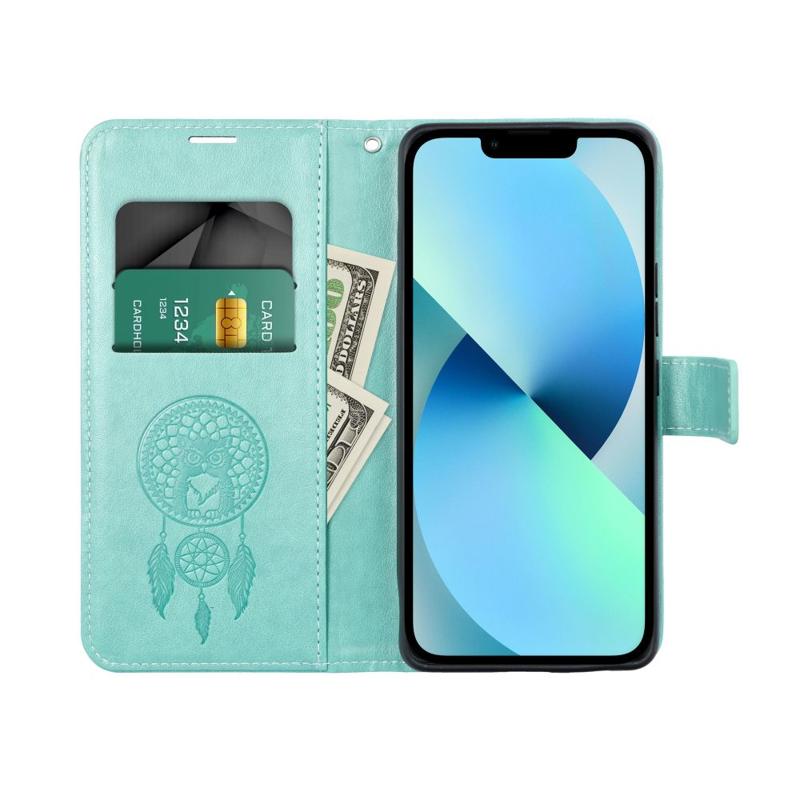 Forcell Mezzo Dreamcatcher Book Cover Case (Redmi Note 13 Pro 4G / Poco M6 Pro 4G) green