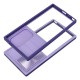 Forcell CamPro Transparent Case Back Cover (Samsung Galaxy S24 Ultra) purple